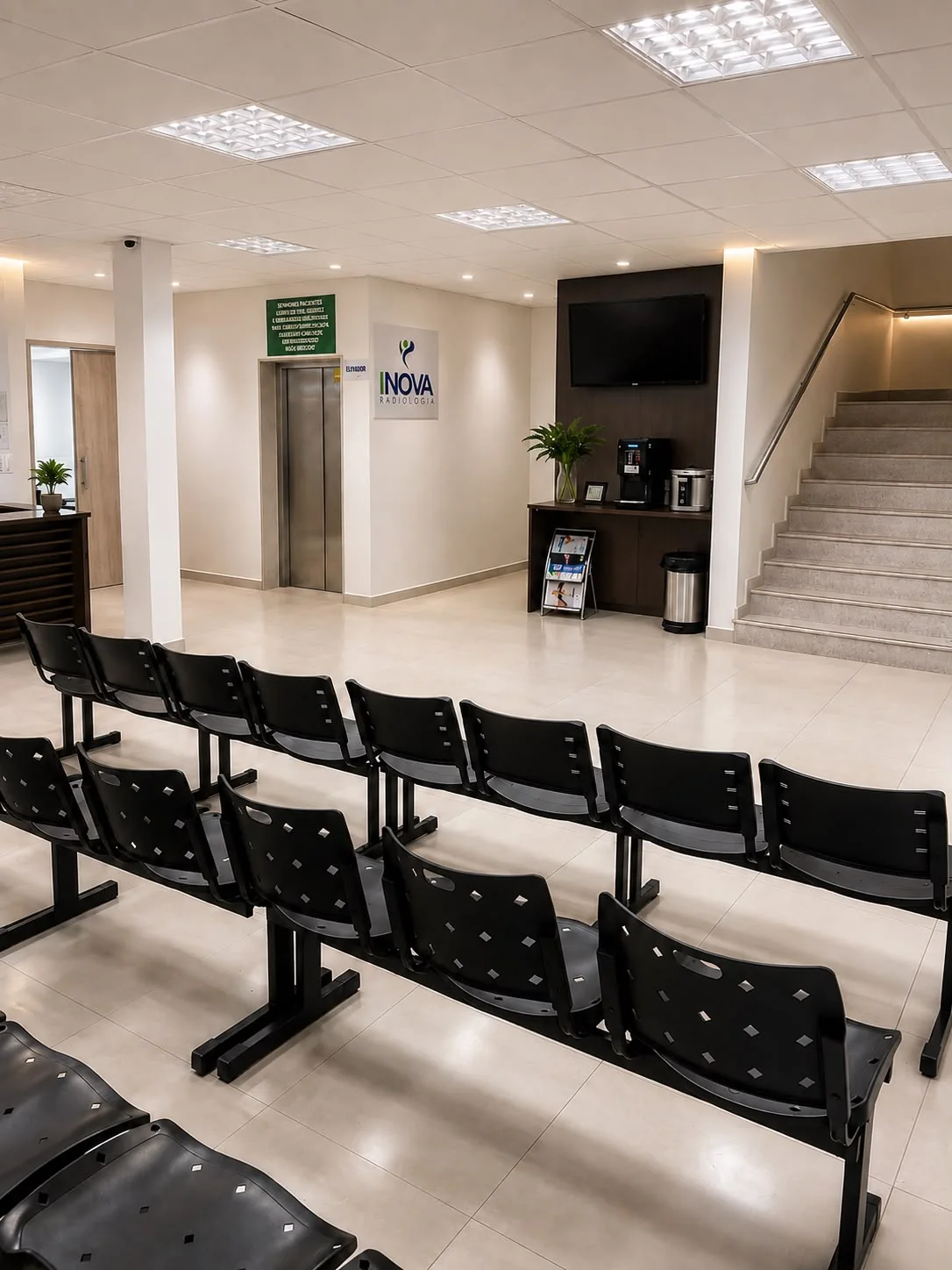 Área de espera da Inova Radiologia